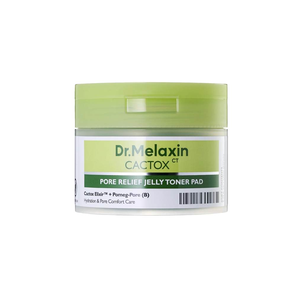 CACTOX PORE RELIEF JELLY TONER PAD