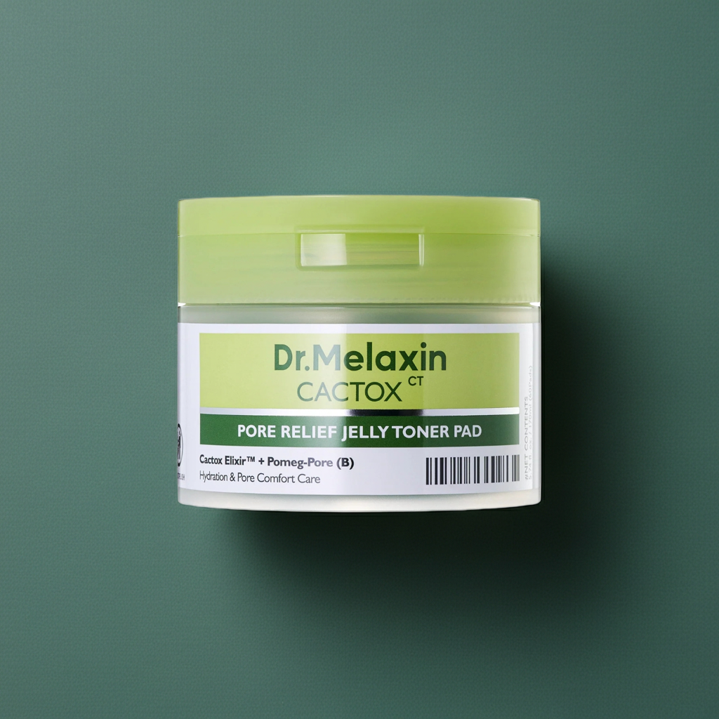 CACTOX PORE RELIEF JELLY TONER PAD